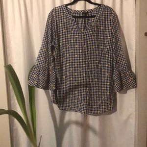 ❄️BOGO sale  Adorable Talbots gingham tunic